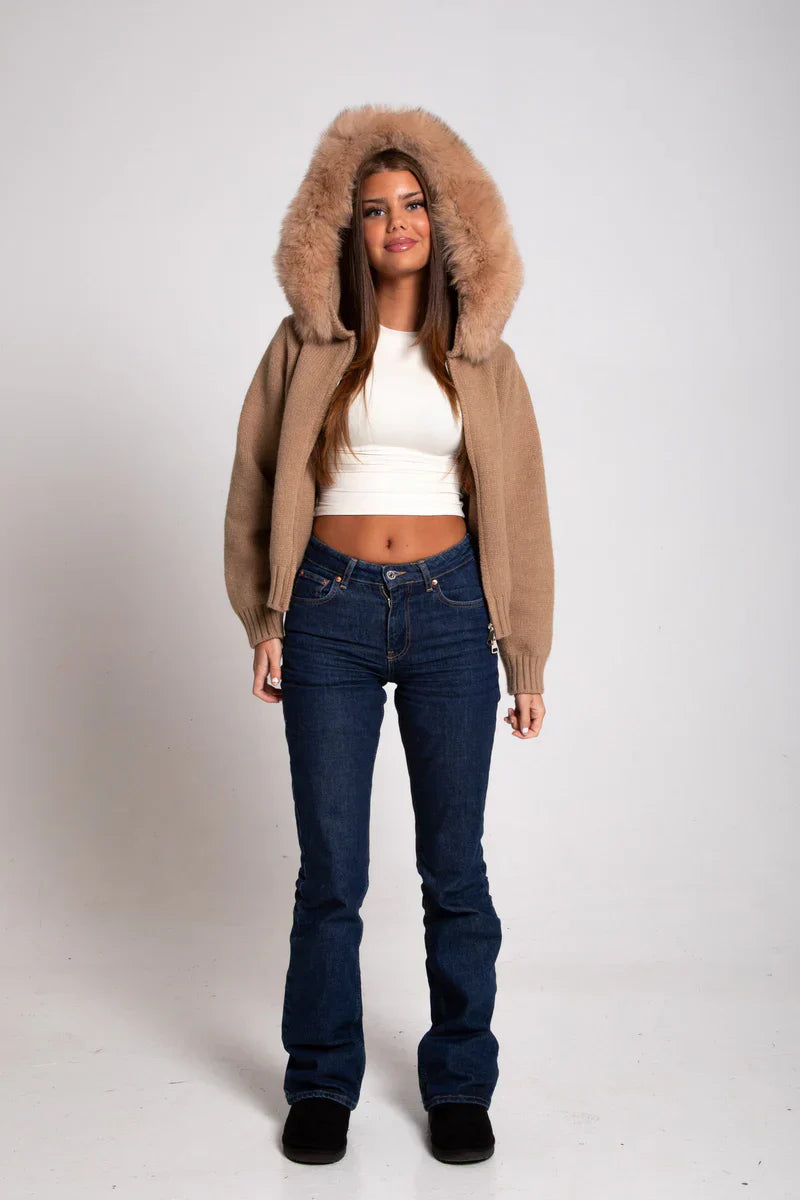 Goldie Fur Knit