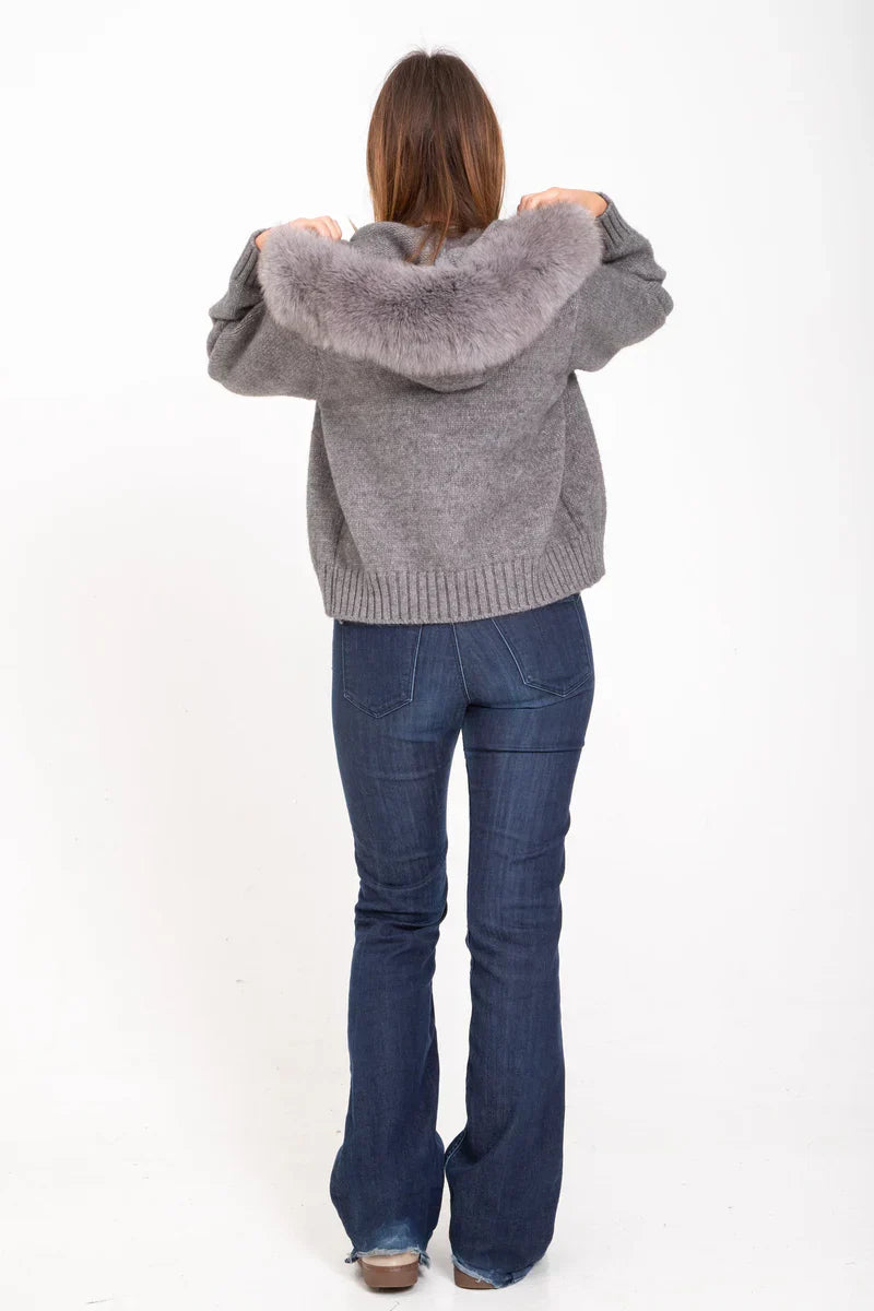 Goldie Fur Knit