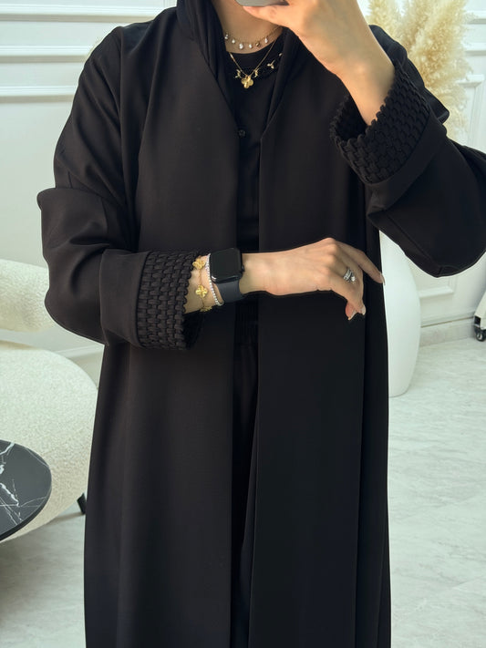 C 1062 Black Abaya