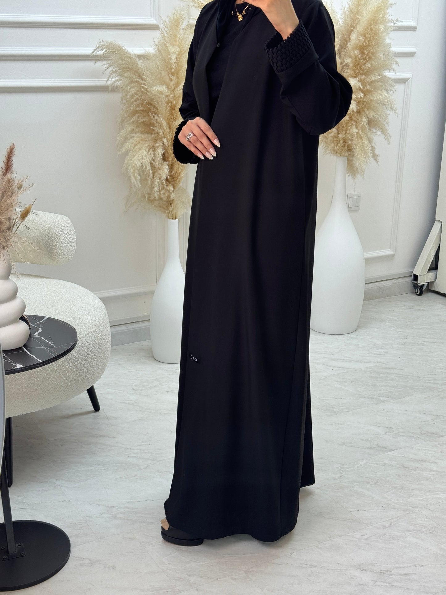 C 1062 Black Abaya