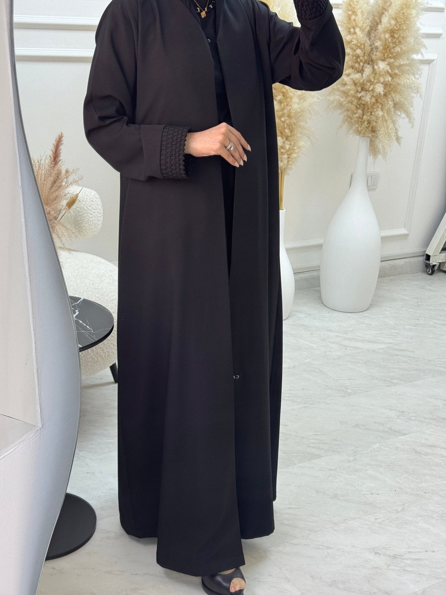 C 1062 Black Abaya